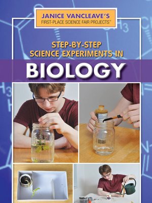 cover image of Step-by-Step Science Experiments in Biology